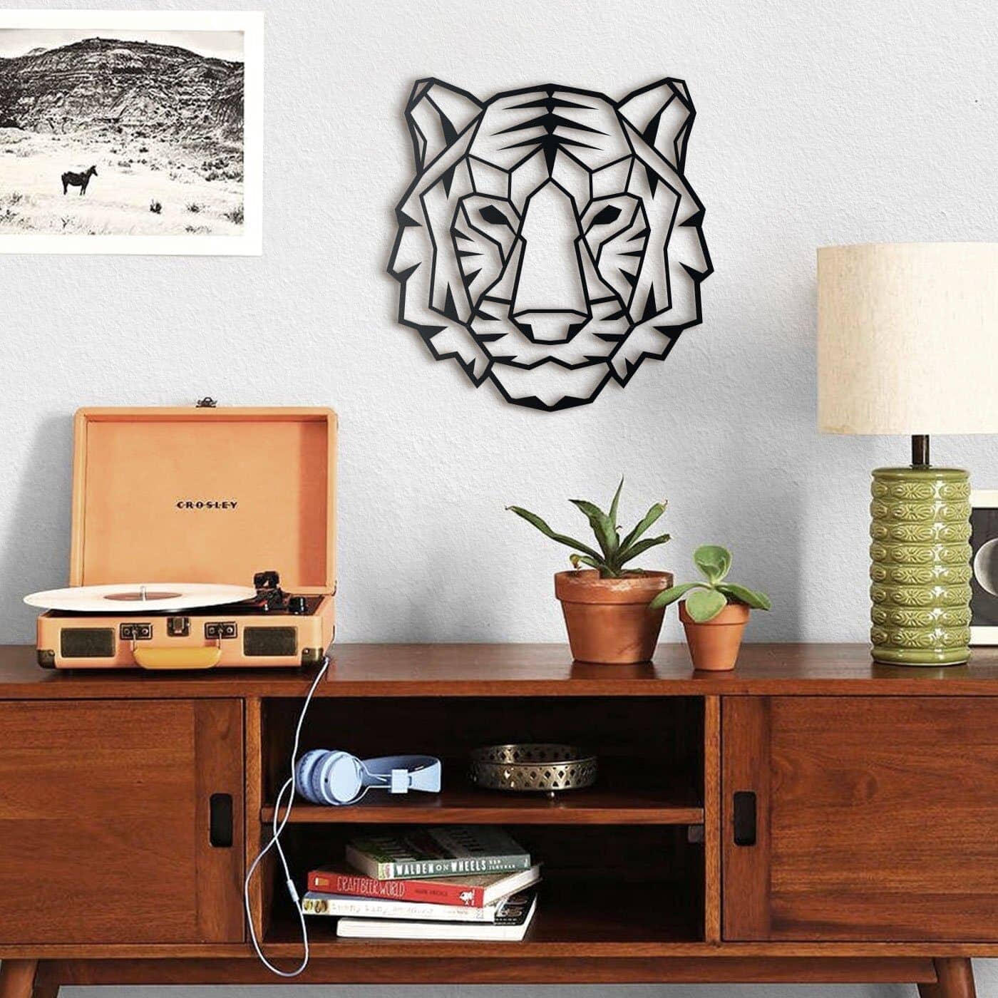 Tiger , Metal Wall Art , Hoagard.com