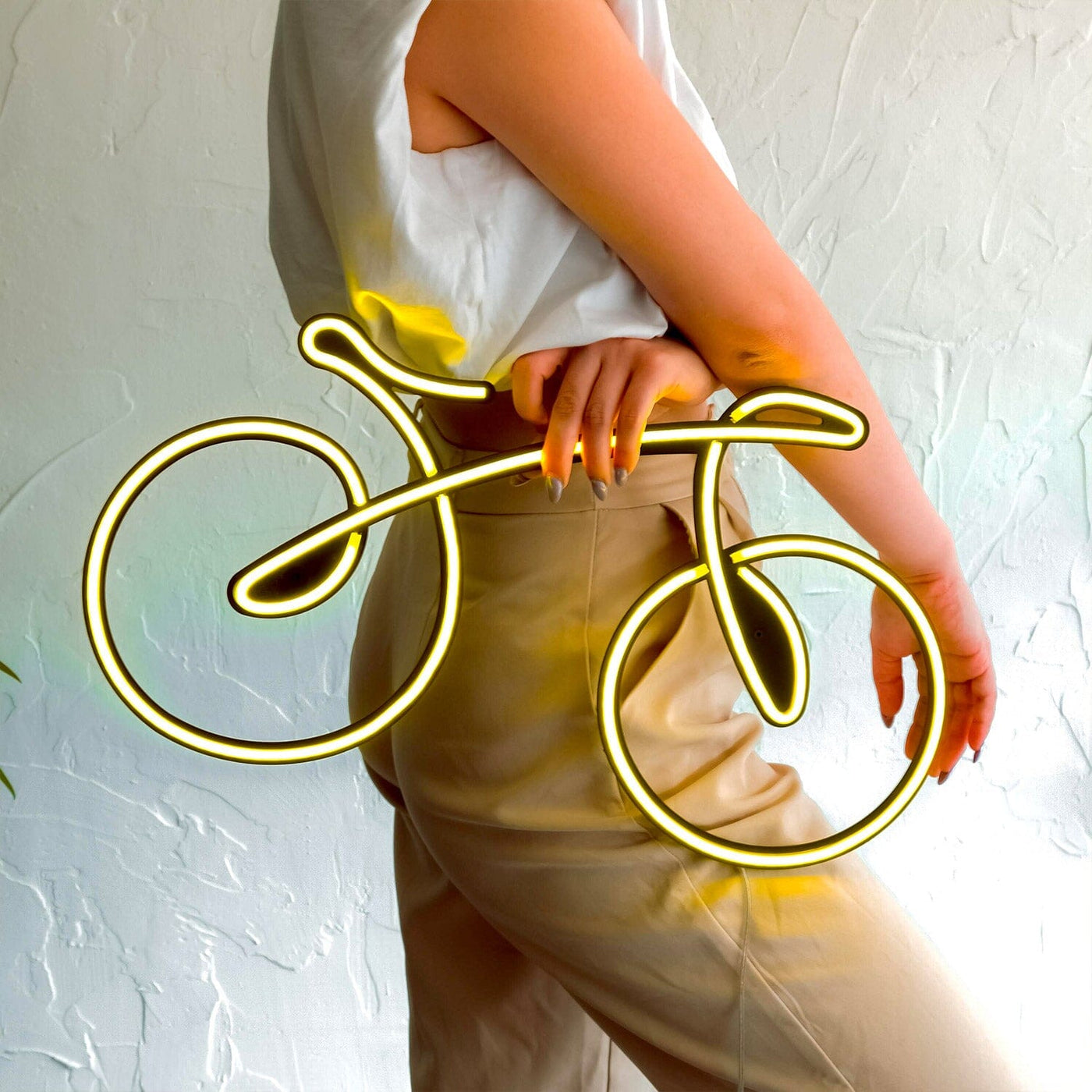 Bicycle Neon Wall Art