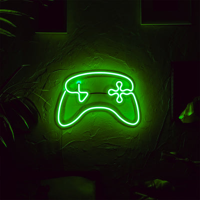 Art mural néon pour console de jeu