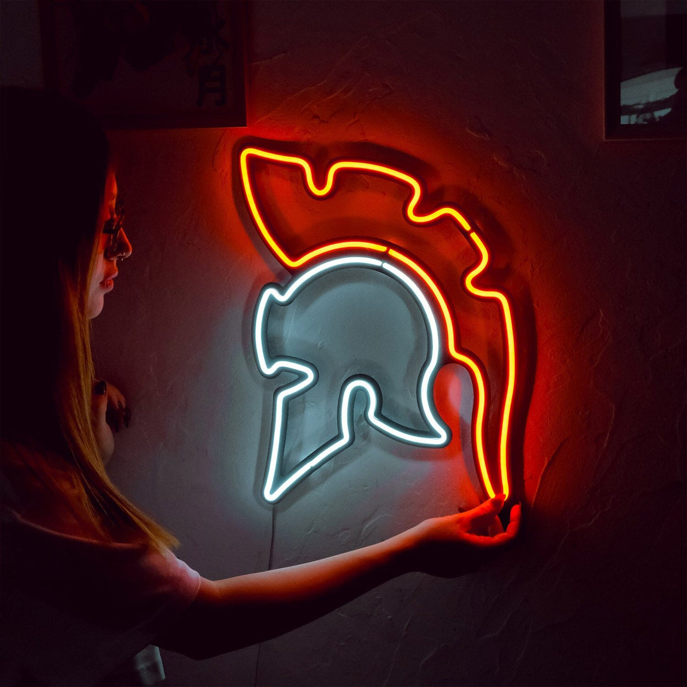 Knight Neon Wall Art