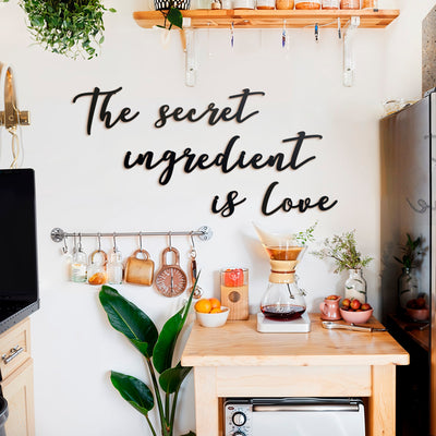 El ingrediente secreto es el amor