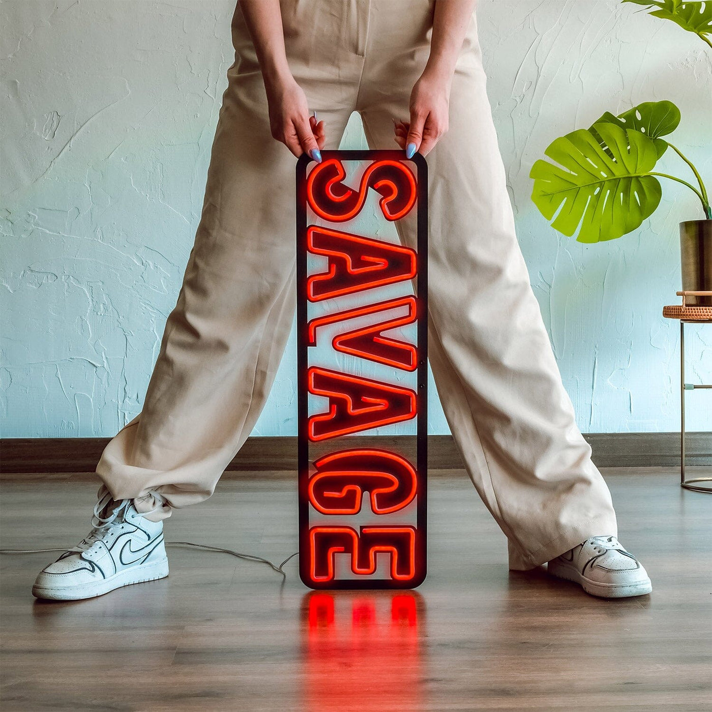 Savage Neon Wall Art