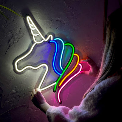 Unicorn Neon Wall Art
