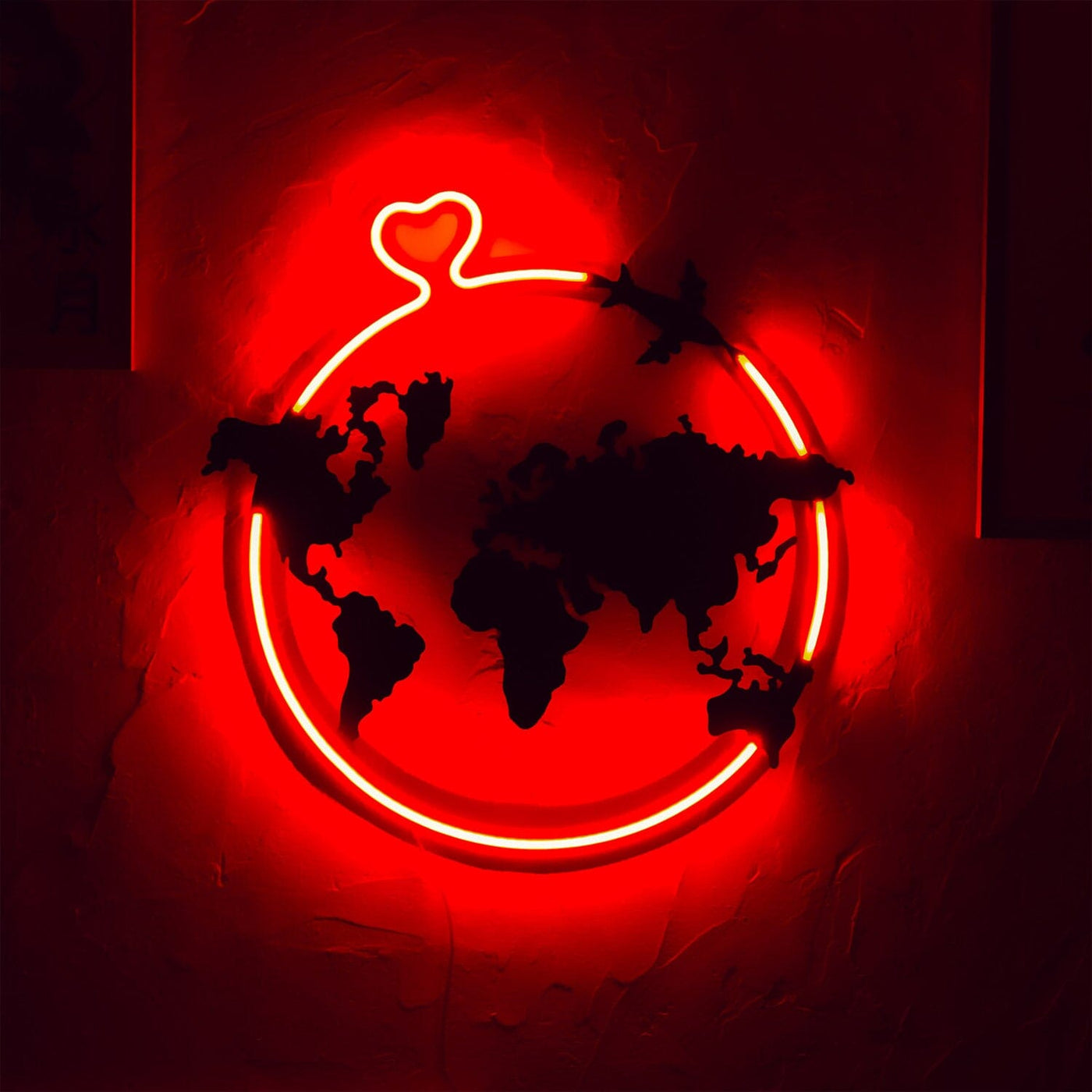 Love Around Neon Wall Art