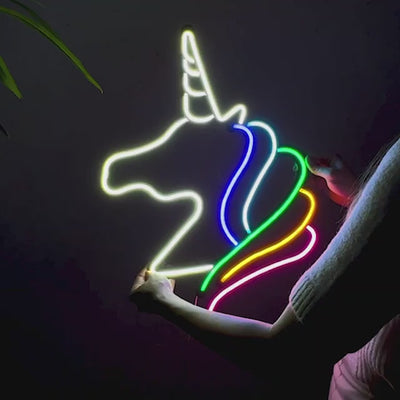 Unicorn Neon Wall Art