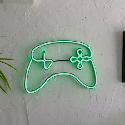 Art mural néon pour console de jeu