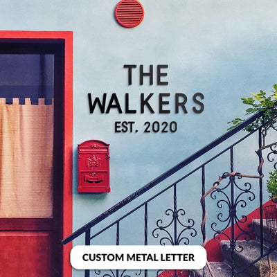 Custom Metal Letter Metal Wall Art Hoagard 