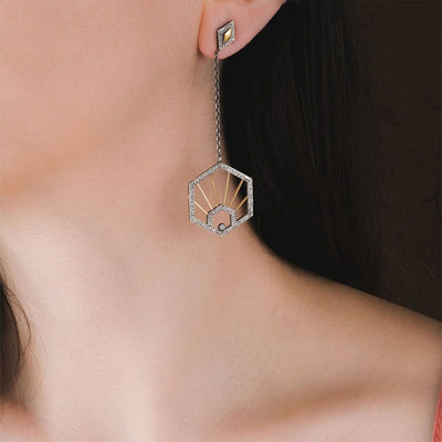 Hexagonum Lucidum Earring Jewelry & Accesories Hoagard 