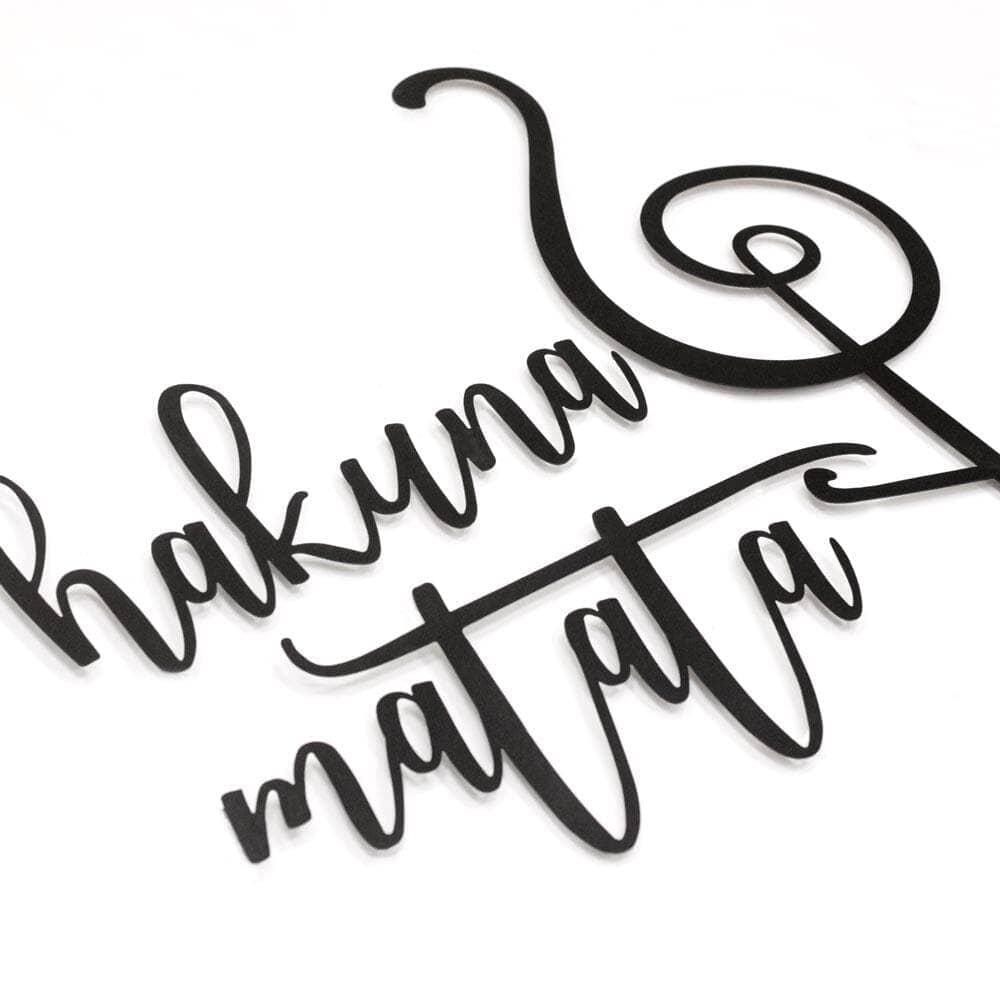 Hakuna Matata , Metal Wall Art , Hoagard.com
