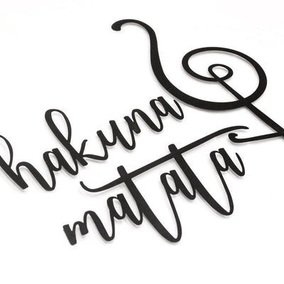 Hakuna Matata , Metal Wall Art , Hoagard.com