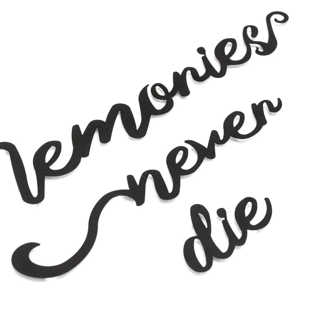 Memories Never Die , Metal Wall Art , Hoagard.com