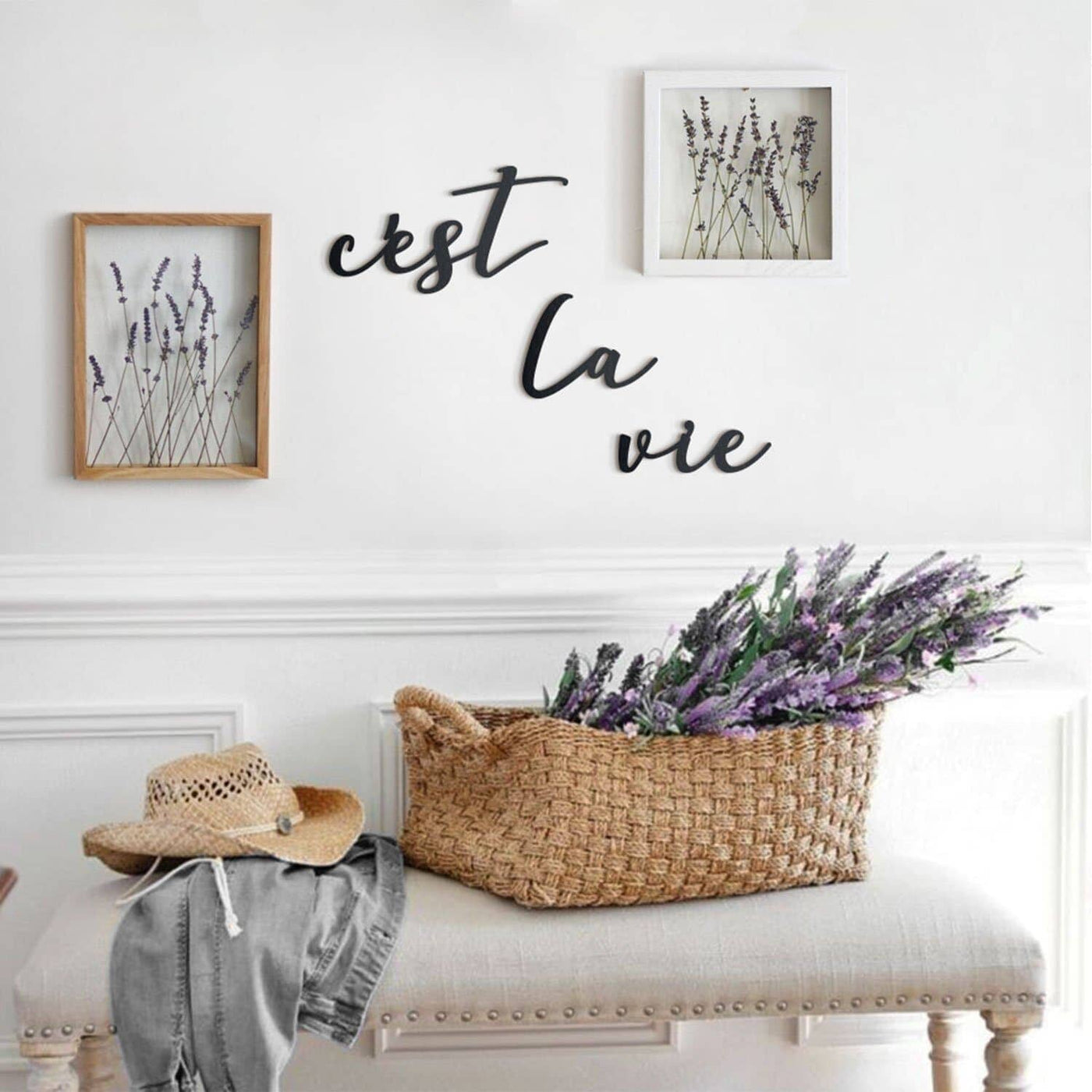 C'est La Vie , Metal Wall Art , Hoagard.com