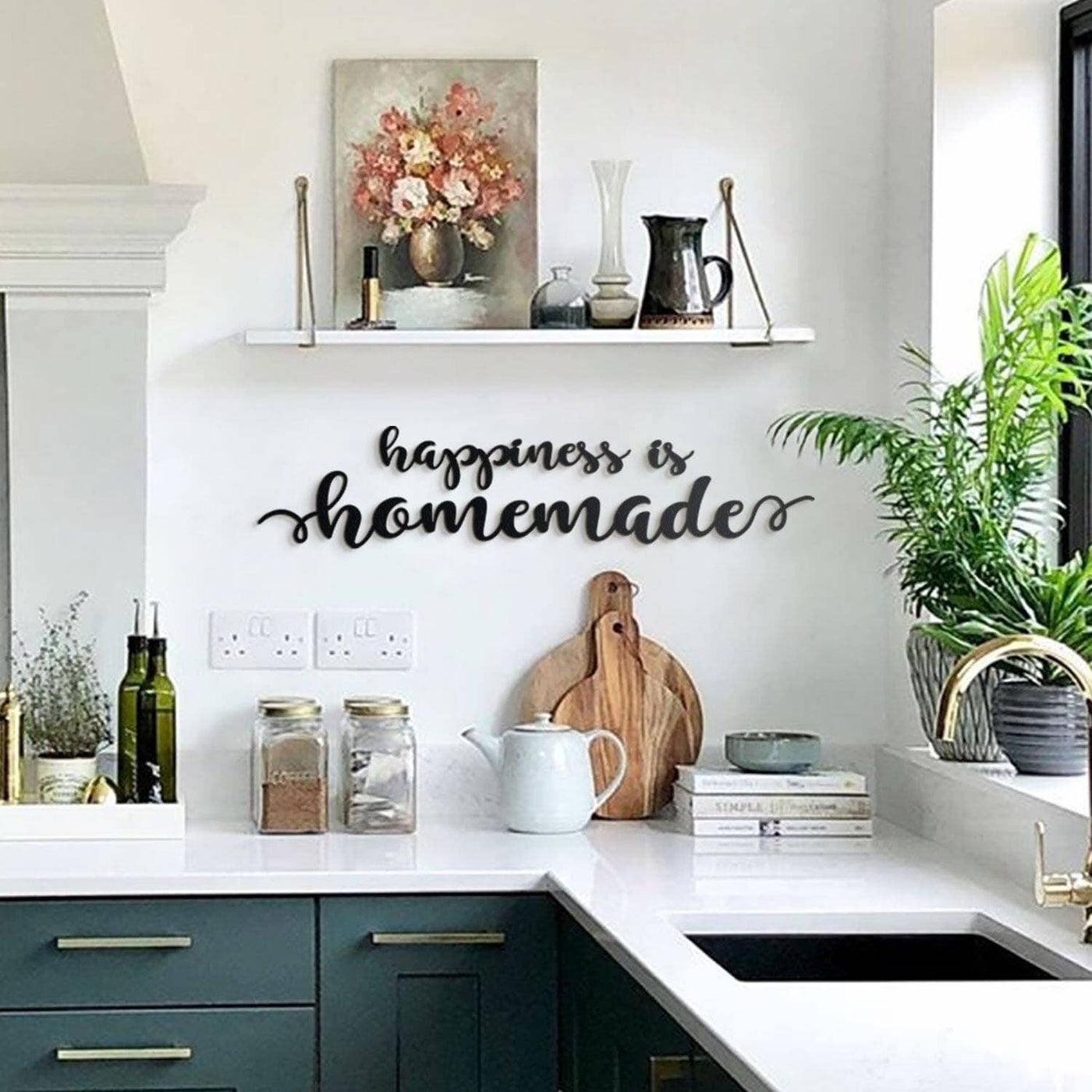 Happiness Is Homemade , Metal Wall Art , Hoagard.com