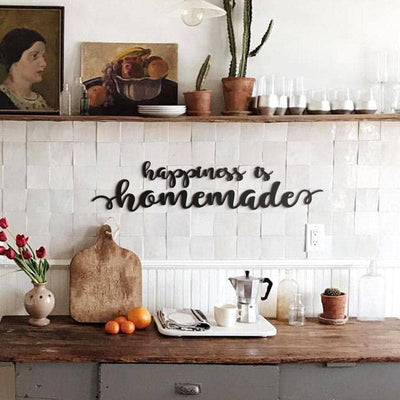 Happiness Is Homemade , Metal Wall Art , Hoagard.com