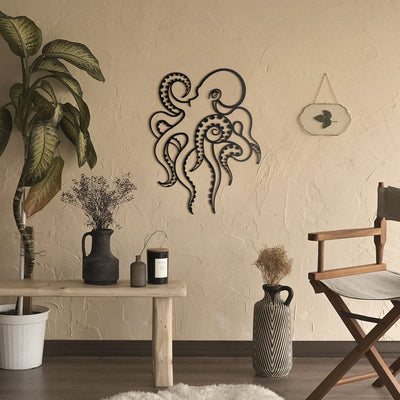 Octopus , Metal Wall Art , Hoagard.com