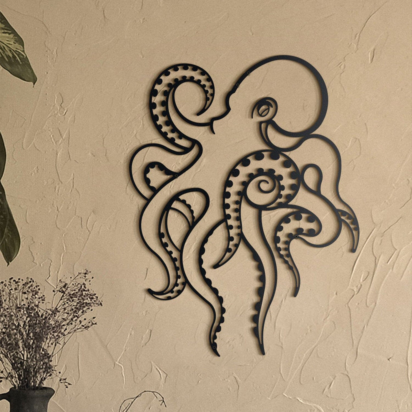 Octopus Metal Wall Art Hoagard 