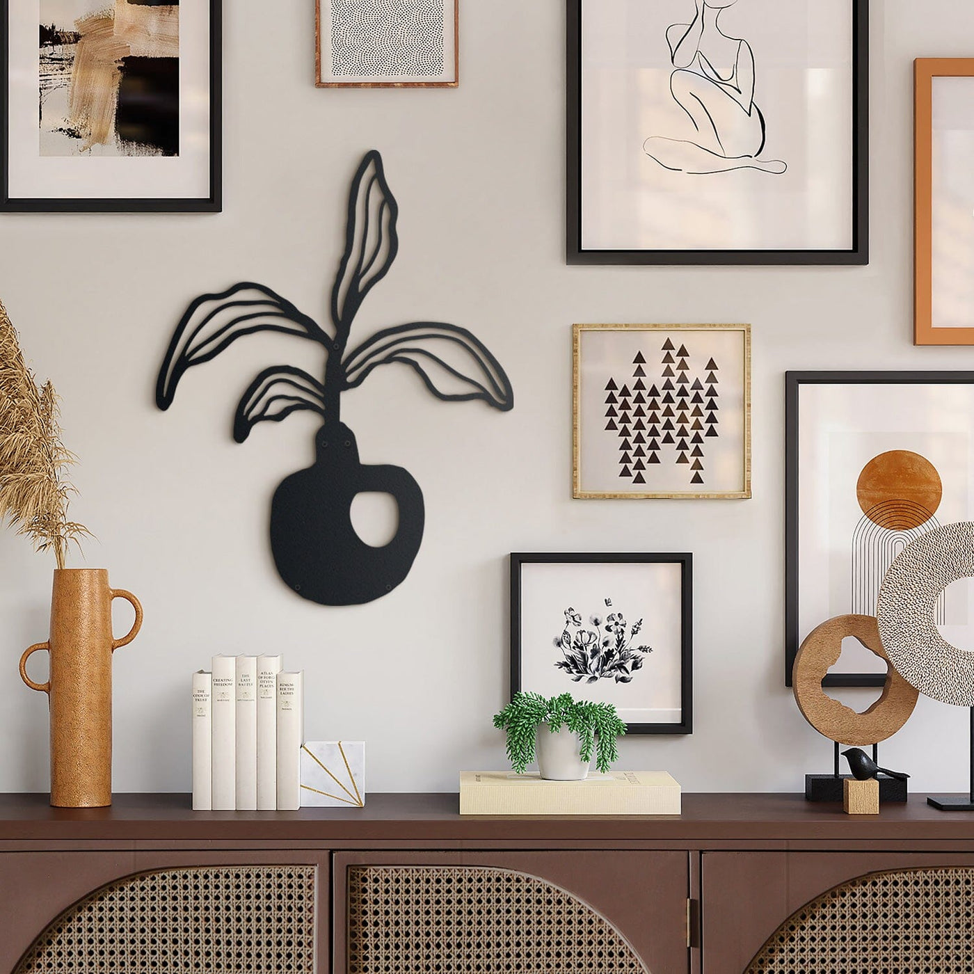 Alocasia Metal Wall Art Hoagard 