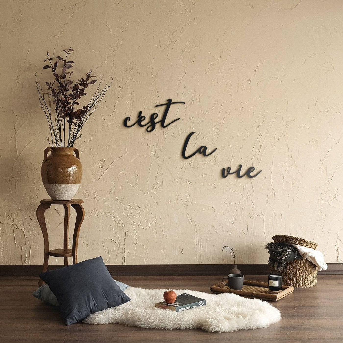 C'est La Vie , Metal Wall Art , Hoagard.com