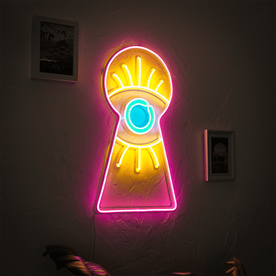 Vision Neon Wall Art Neon Wall Art Hoagard 