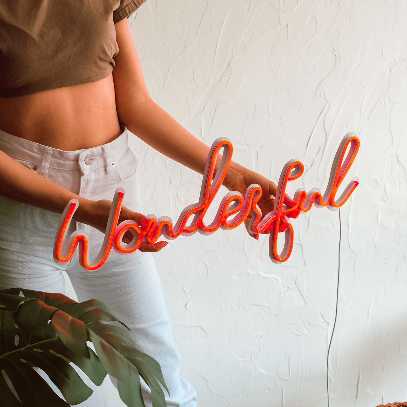 Wonder Neon Wall Art Neon Wall Art Hoagard 