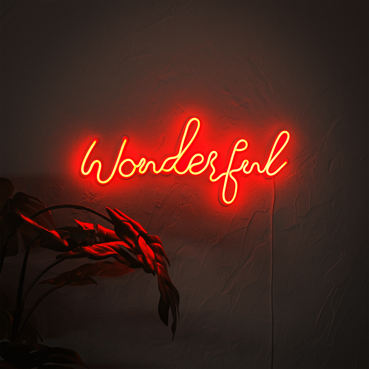 Wonder Neon Wall Art Neon Wall Art Hoagard 