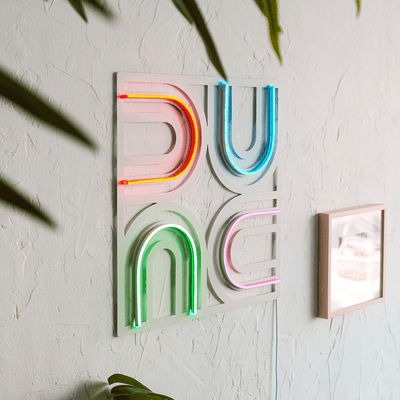 Archs Neon Wall Art Neon Wall Art Hoagard 
