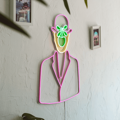 Homem Neon Wall Art Neon Wall Art Hoagard 