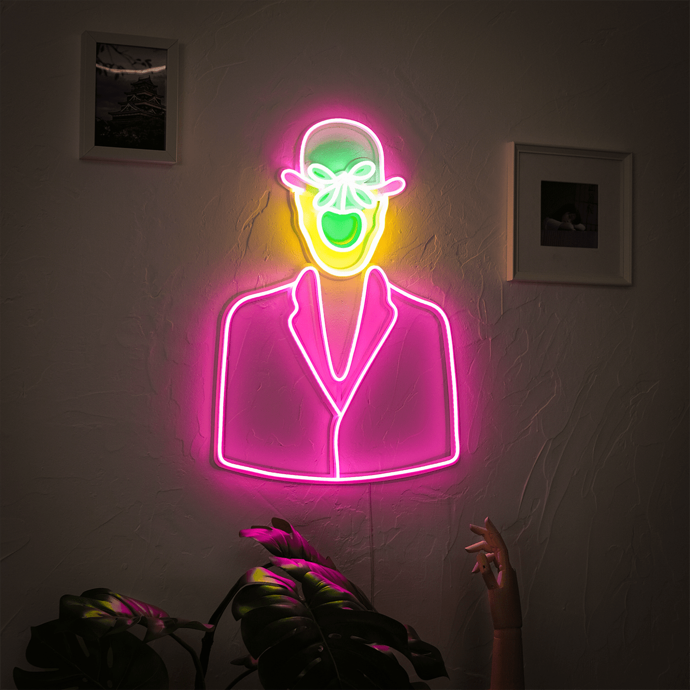 Homem Neon Wall Art Neon Wall Art Hoagard 