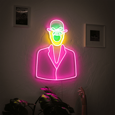 Homem Neon Wall Art Neon Wall Art Hoagard 