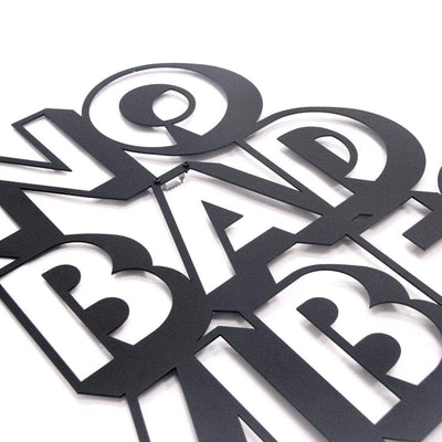 Bad Vibes , Metal Wall Art , Hoagard.com