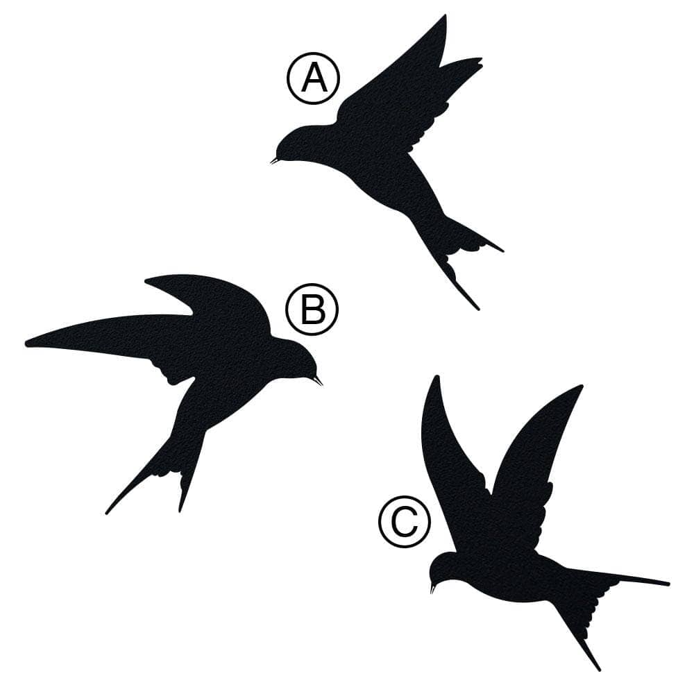 Swallows , Metal Wall Art , Hoagard.com